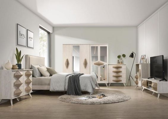 Giza Bedroom Set - Bedroom - Timber Art Design Sdn Bhd