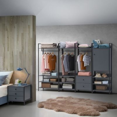 Zahra - Bedroom - Dark grey - Bedroom - Timber Art Design Sdn Bhd