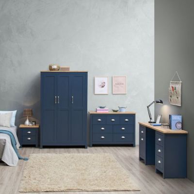 Lisbon - Bedroom - Blue 4 - Bedroom - Timber Art Design Sdn Bhd