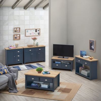 Lisbon - Living room - Blue - Living Room - Timber Art Design Sdn Bhd