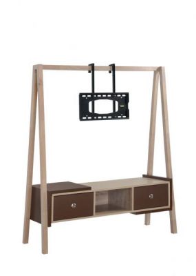TV 900013 - Wooden Leg Series - Timber Art Design Sdn Bhd