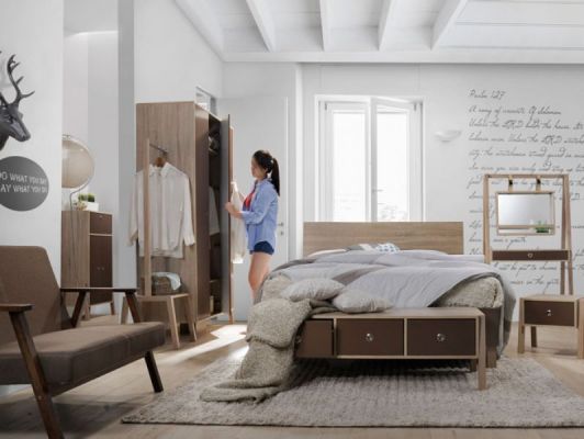 Wooden leg series - Bedroom 1 - Bedroom - Timber Art Design Sdn Bhd